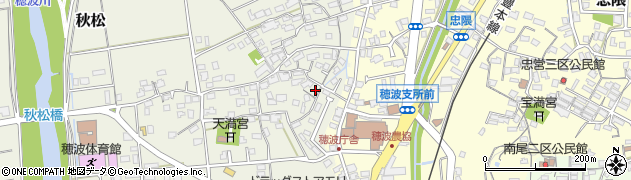 福岡県飯塚市秋松279周辺の地図