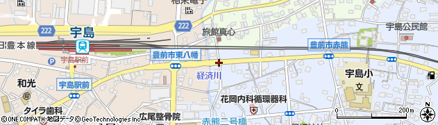 豊前市昭和町周辺の地図