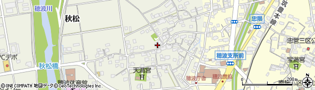 福岡県飯塚市秋松253周辺の地図