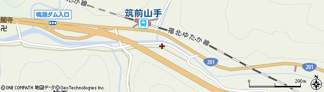 福岡県糟屋郡篠栗町篠栗2133周辺の地図