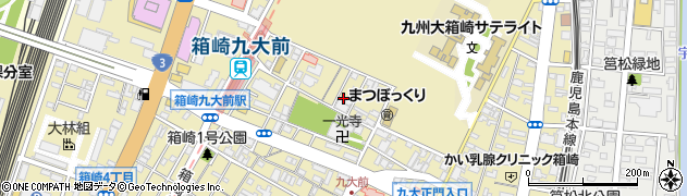 箱崎3丁目30新甫邸☆akippa駐車場周辺の地図