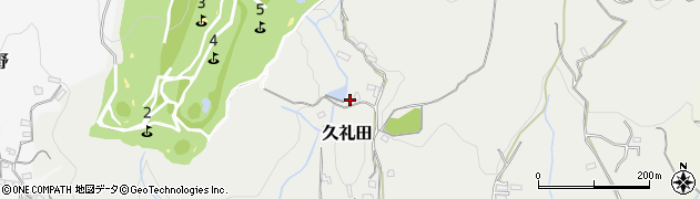 高知県南国市久礼田1882周辺の地図