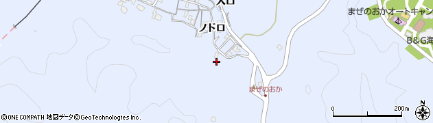 徳島県海部郡海陽町浅川ノドロ40周辺の地図
