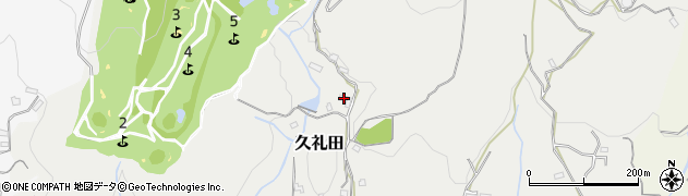 高知県南国市久礼田1883周辺の地図
