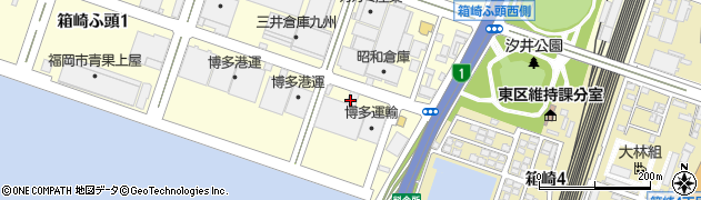 東洋港運株式会社　本社総務・経理部周辺の地図