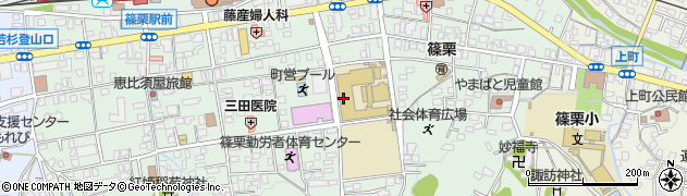 篠栗町立篠栗中学校周辺の地図