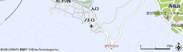 徳島県海部郡海陽町浅川ノドロ46周辺の地図