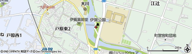 伊賀公園周辺の地図