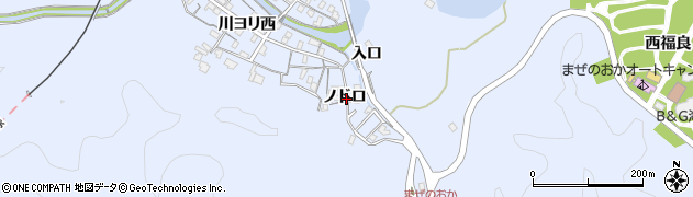 徳島県海部郡海陽町浅川ノドロ周辺の地図