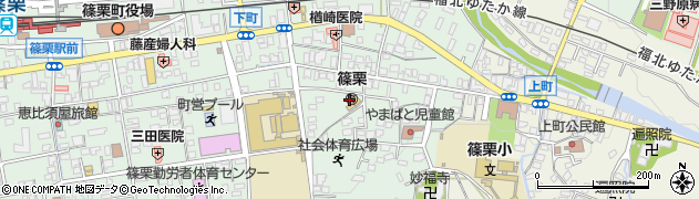 篠栗保育園周辺の地図