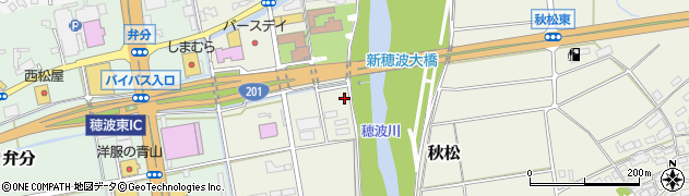 福岡県飯塚市秋松739周辺の地図