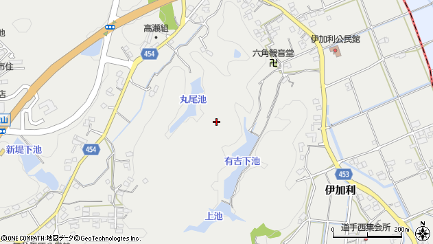 〒825-0001 福岡県田川市伊加利の地図