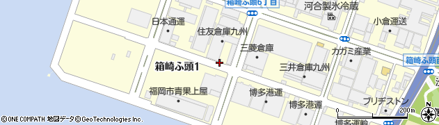 住友倉庫九州株式会社　箱崎埠頭営業所周辺の地図