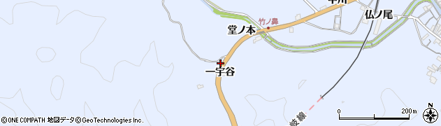 徳島県海部郡海陽町浅川堂ノ本48周辺の地図
