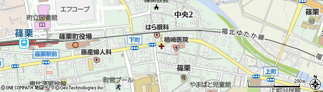 篠栗農協周辺の地図