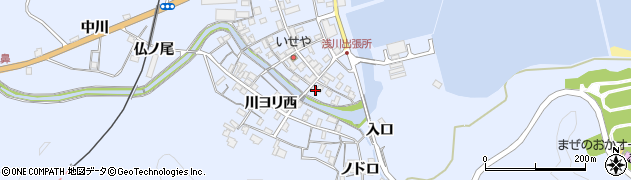 徳島県海部郡海陽町浅川川ヨリ東84周辺の地図