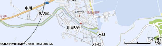 徳島県海部郡海陽町浅川川ヨリ東86周辺の地図