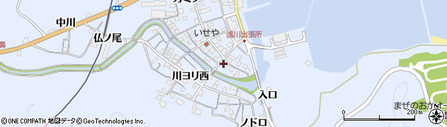 徳島県海部郡海陽町浅川川ヨリ東83周辺の地図