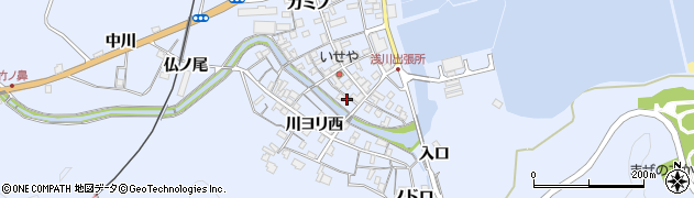 徳島県海部郡海陽町浅川川ヨリ東88周辺の地図