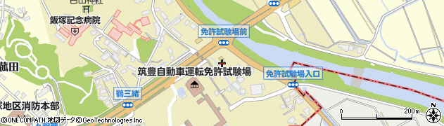 セブンイレブン飯塚鶴三緒店周辺の地図