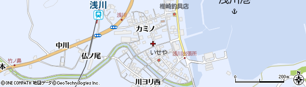 徳島県海部郡海陽町浅川川ヨリ東117周辺の地図
