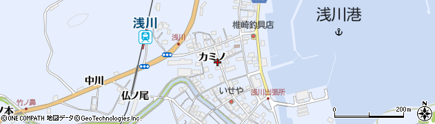 徳島県海部郡海陽町浅川川ヨリ東122周辺の地図
