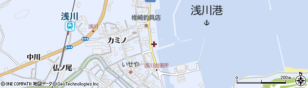 徳島県海部郡海陽町浅川港町3周辺の地図