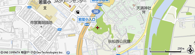 福岡県飯塚市秋松660周辺の地図