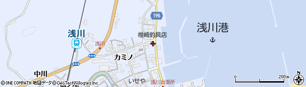 徳島県海部郡海陽町浅川港町5周辺の地図