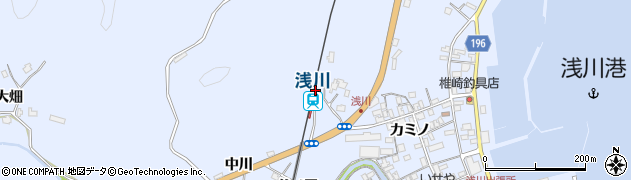 徳島県海部郡海陽町周辺の地図