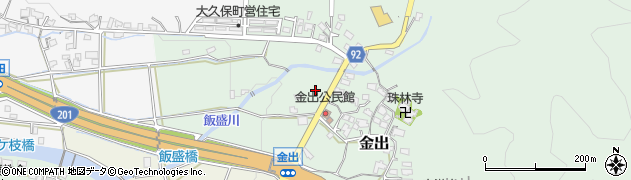 福岡県篠栗町（糟屋郡）金出周辺の地図