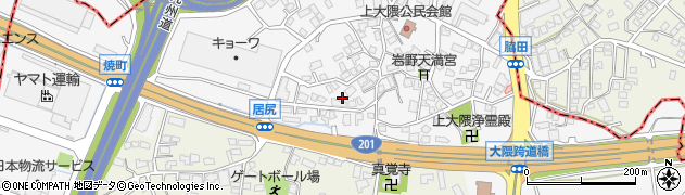 福岡県糟屋郡粕屋町上大隈229周辺の地図
