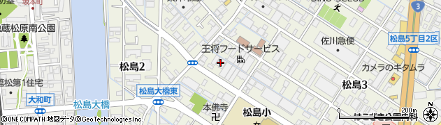 株式会社西嶋金網製作所　松島営業所周辺の地図