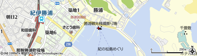 紀の松島めぐり周辺の地図