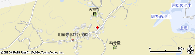 福岡県飯塚市明星寺周辺の地図