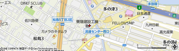 東陽建設工機株式会社　福岡工場周辺の地図