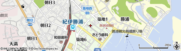堀忠酒店周辺の地図