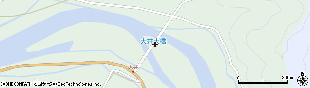 大井大橋周辺の地図