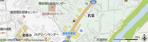 お仏壇のはせがわ飯塚店周辺の地図