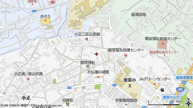 〒820-0089 福岡県飯塚市小正の地図