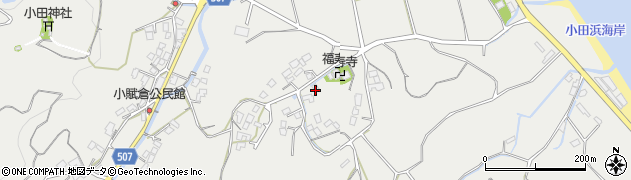 福岡県福岡市西区小田537周辺の地図