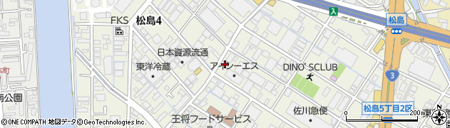 株式会社カクダイ　福岡支店周辺の地図