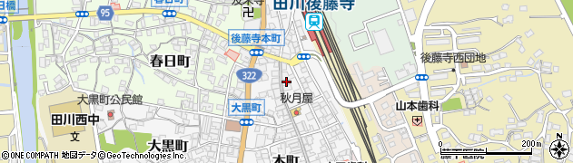 ゴトウジ古賀生花店周辺の地図