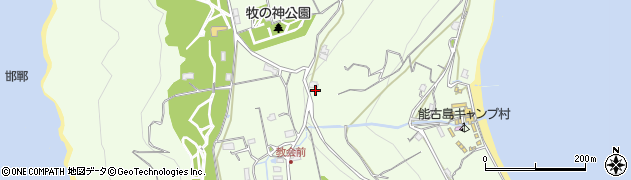 福岡県福岡市西区能古1619周辺の地図