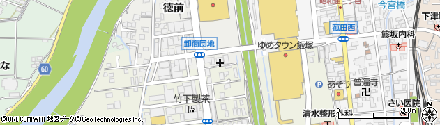 福岡県飯塚市徳前2周辺の地図