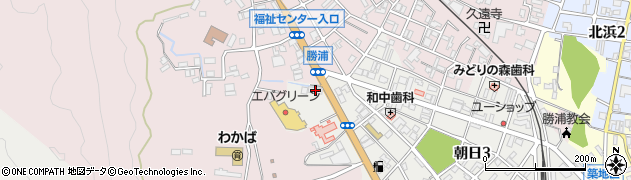 熊野御坊南海バス株式会社　勝浦営業所周辺の地図