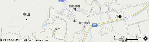 福岡県福岡市西区小田3010周辺の地図