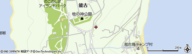 福岡県福岡市西区能古1616周辺の地図