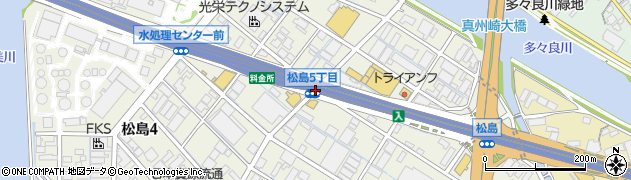松島５周辺の地図