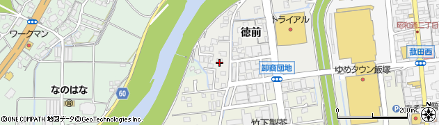 福岡県飯塚市徳前205周辺の地図